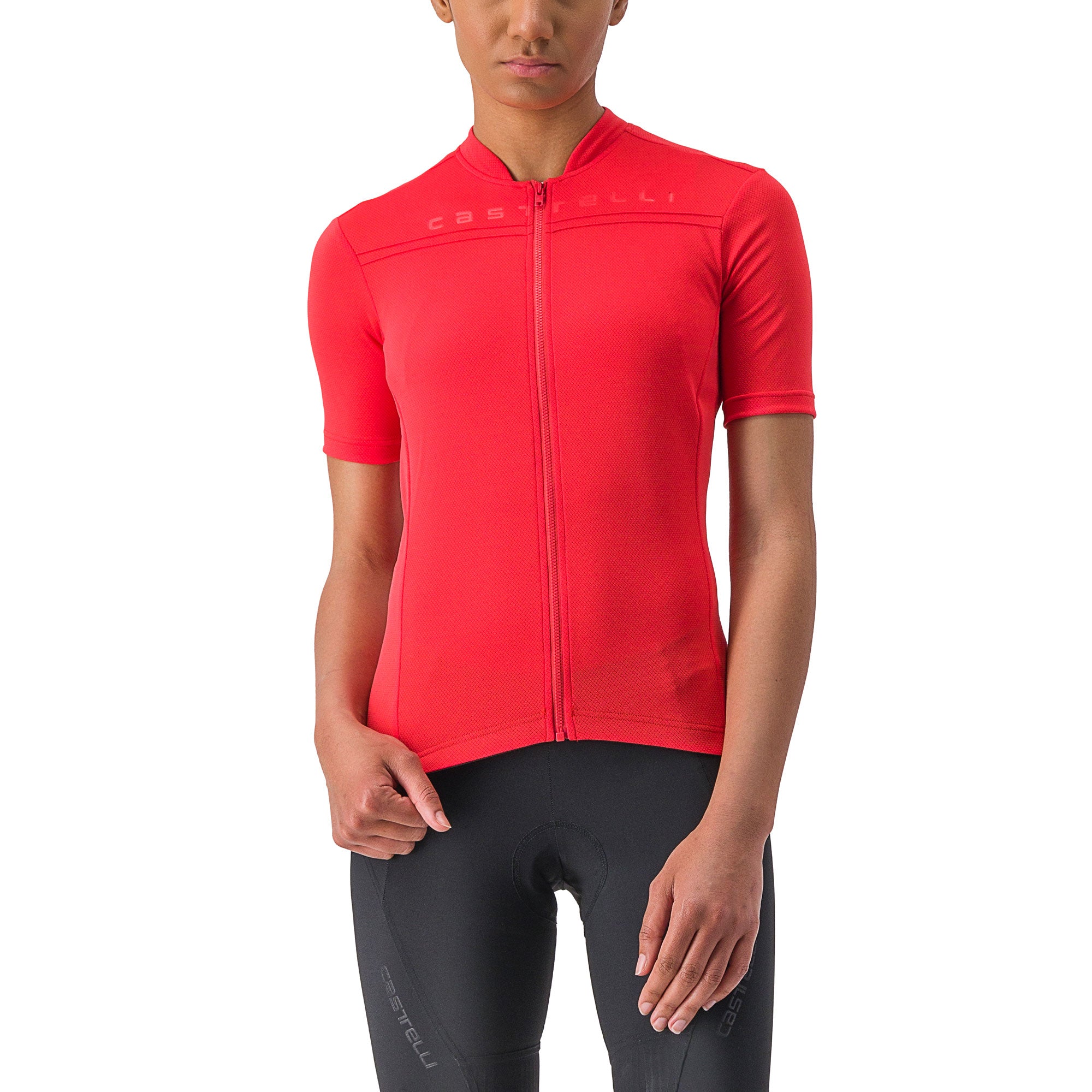 Castelli Anima 4 Trikot ärmellos Damen - Ivory/light Black 065