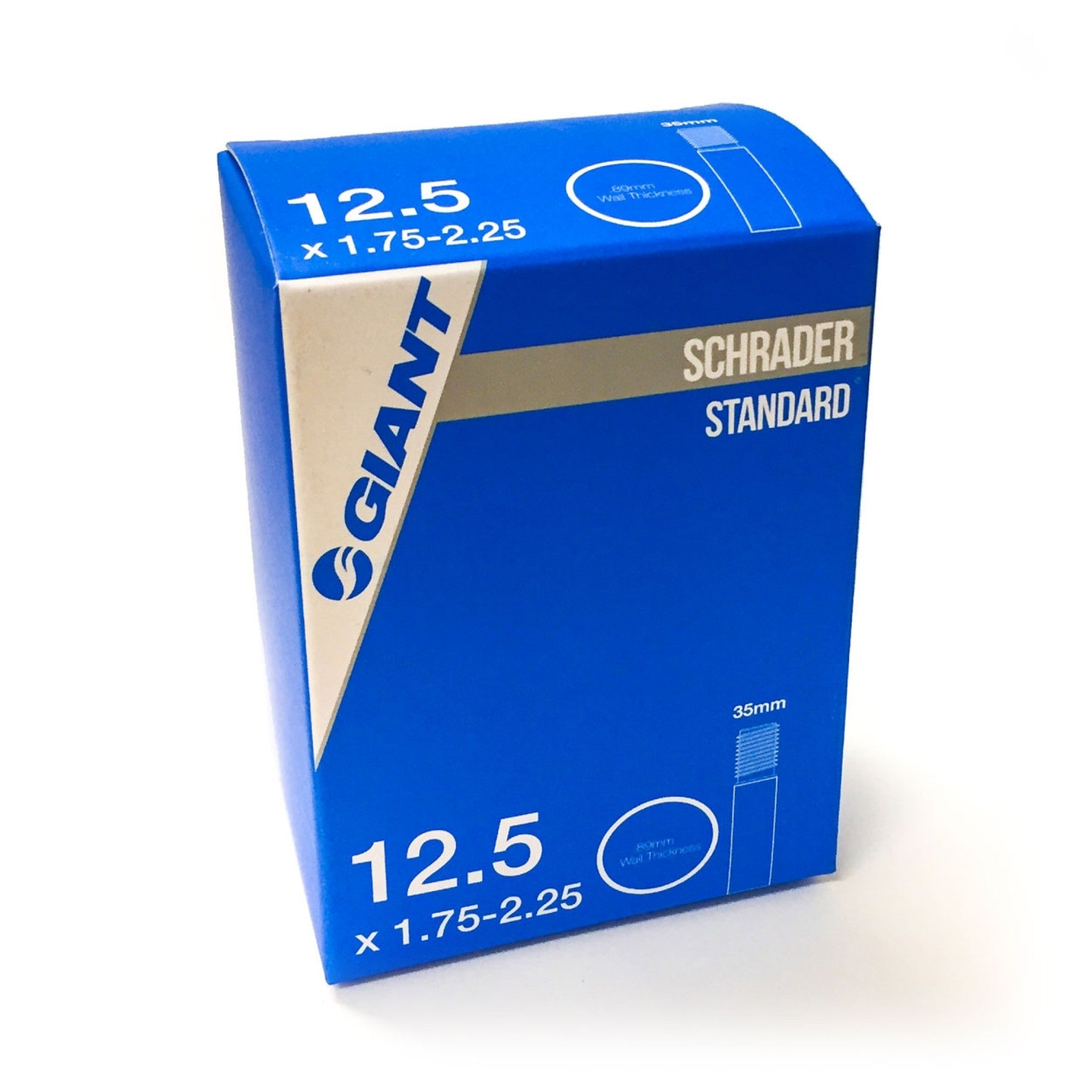 Giant 12 5 X 1 75 2 25 35mm Schrader Valve Tube Bike Tubes Bicycle giant-12-5-x-1-75-2-25-35mm-schrader-valve-tube-bike-tubes-bicycle