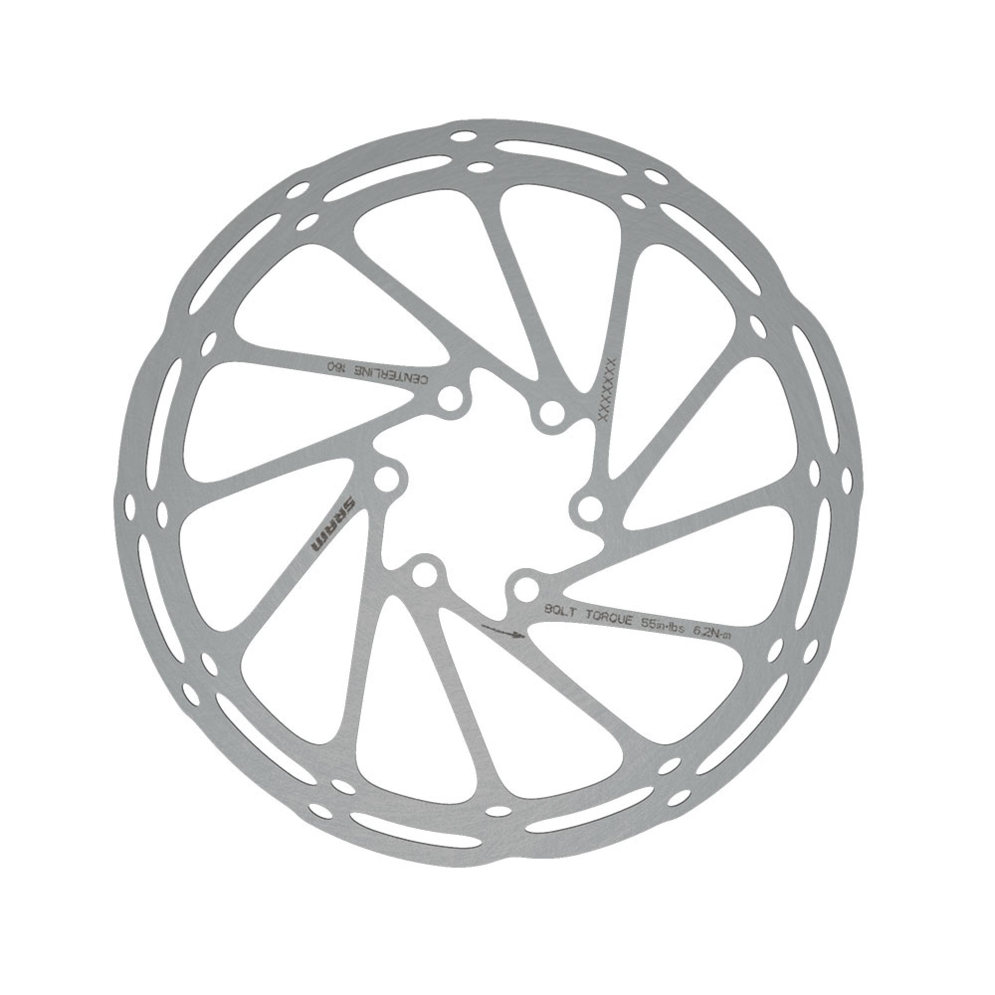 SRAM Centreline 160mm Bolt Disc Brake Rotor Disc Brake Rotors