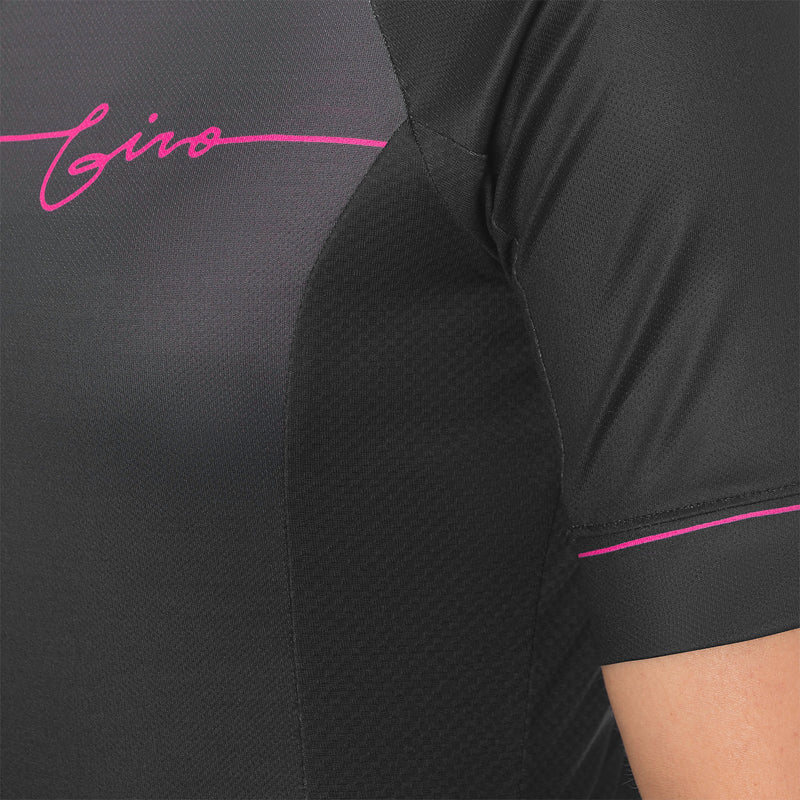 Giro Womens Chrono Sport Jersey Black Flow