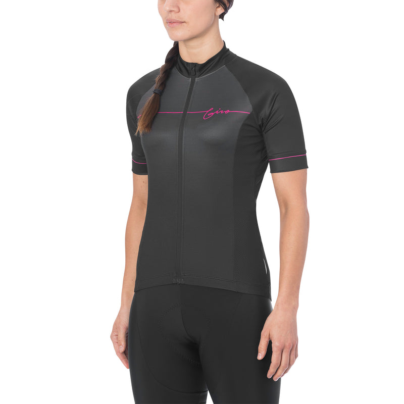 Giro Womens Chrono Sport Jersey Black Flow