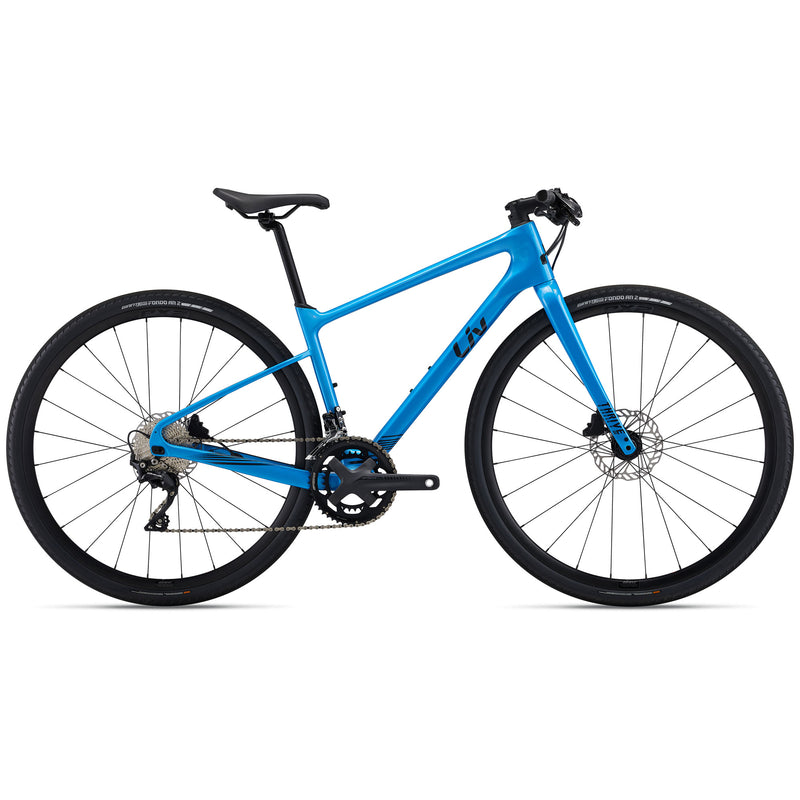 Liv Thrive Advanced 1 2024 Womens Flat Bar Road Bikes Bicycle Superstore