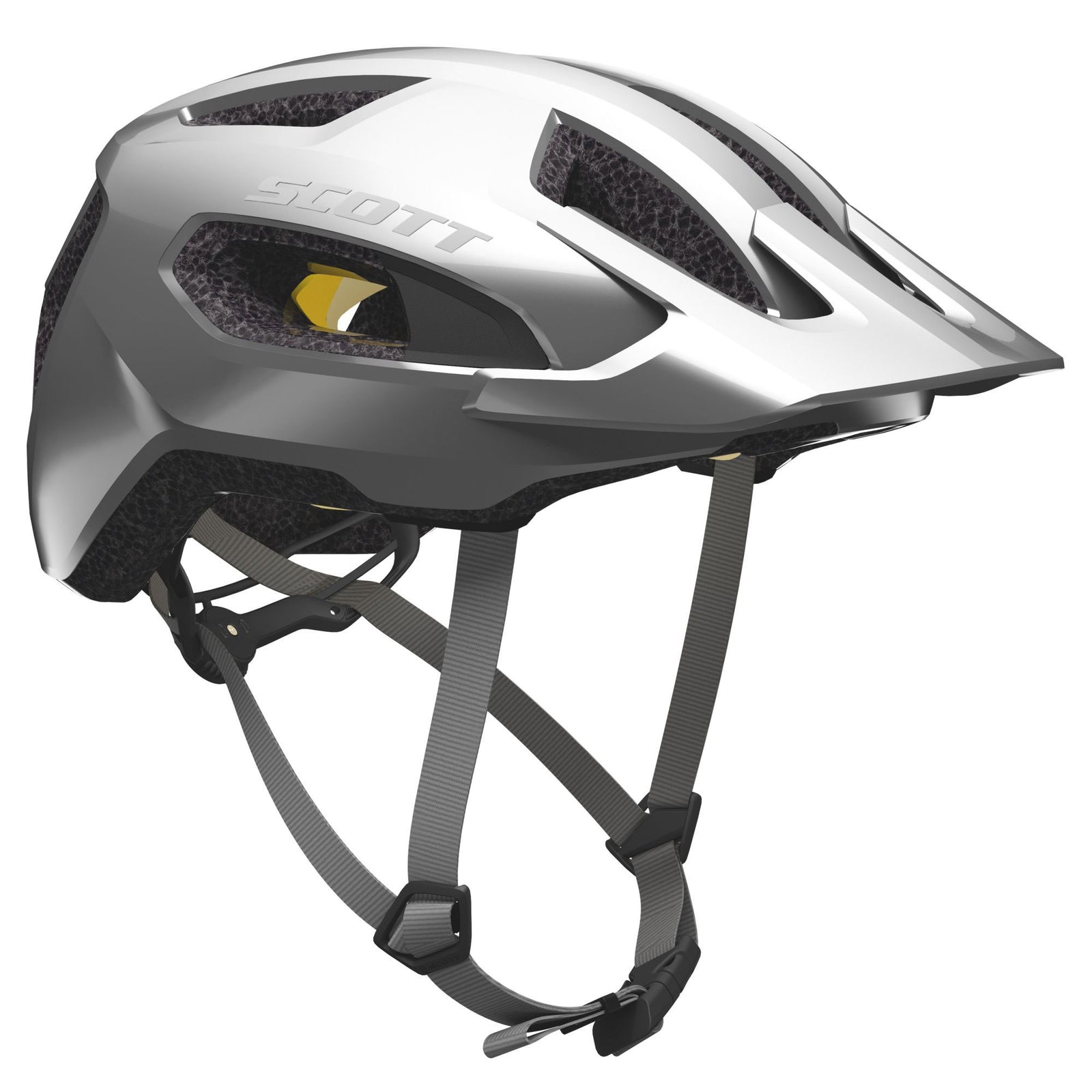 SCOTT Supra Road Fahrradhelm – Gelb-fluoreszierend, Straßentauglich Mit Insektennetz & Anpassbarem System