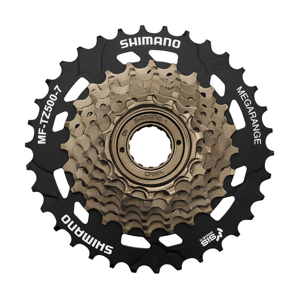 Shimano TZ500 14-34 7 Speed Multiple Freewheel Cassette