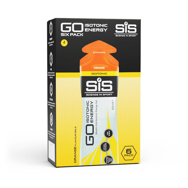 SIS GO Plus Isotonic Energy Gel 6 Pack