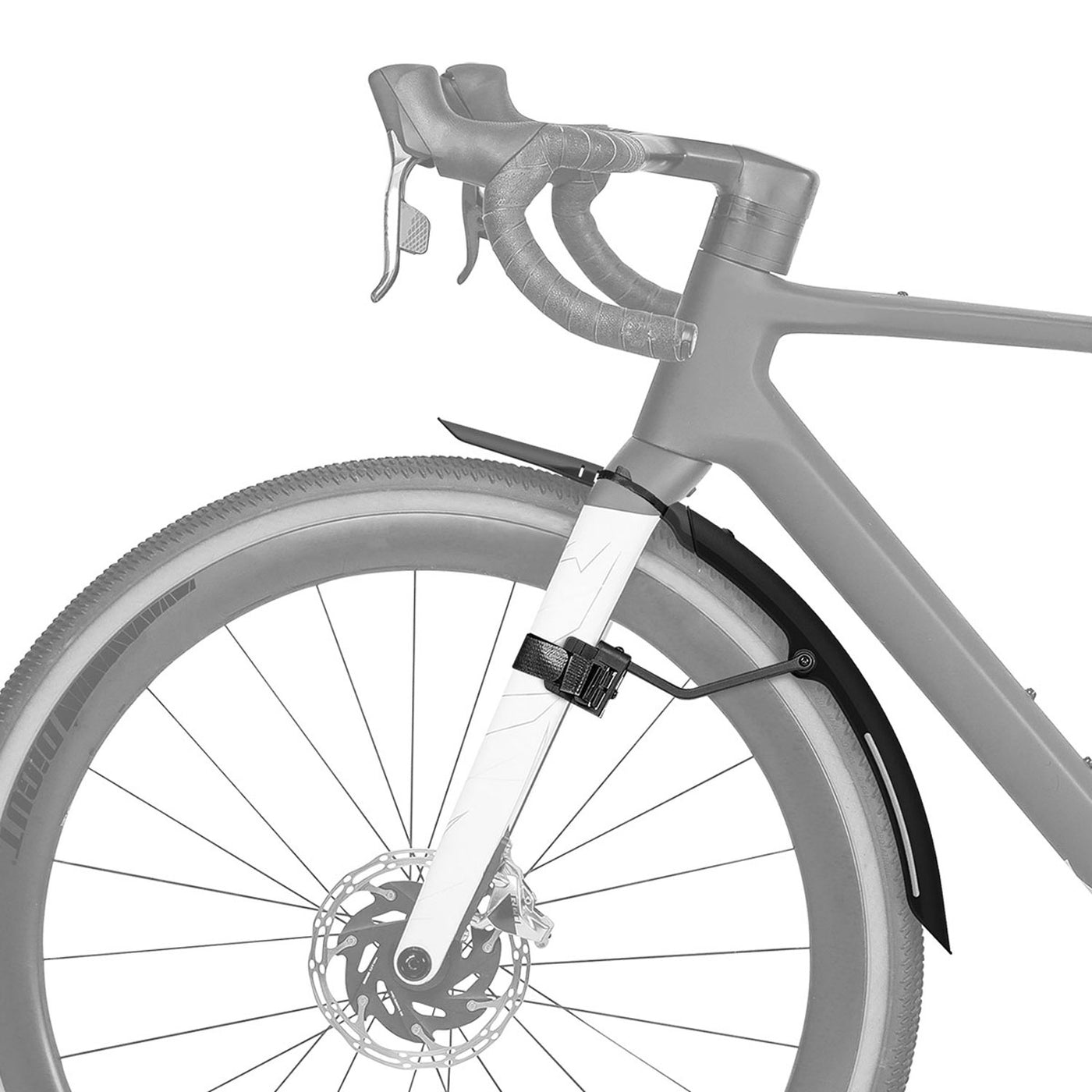 gravel bike front mudguard Topeak Tetrafender G1 Front Mudguard | Rear Bike Mudguards