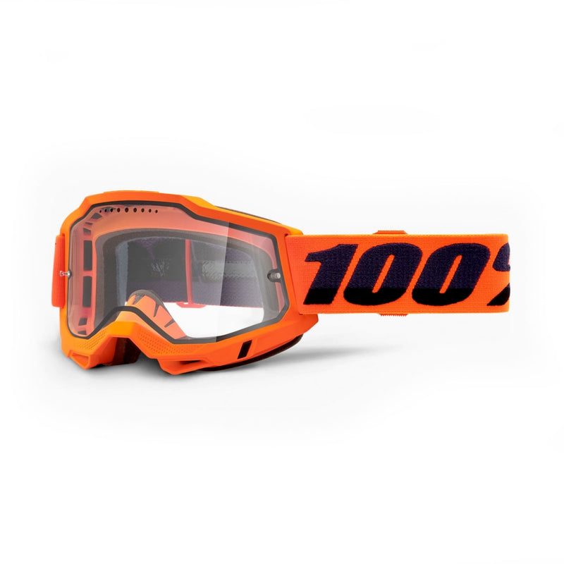 100% Accuri 2 Enduro MTB Goggle Neon Orange