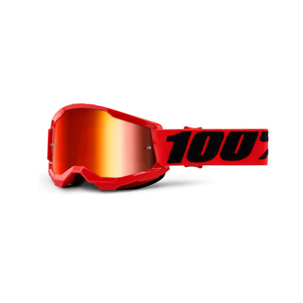 100% Strata 2 Jr Youth Goggle Red