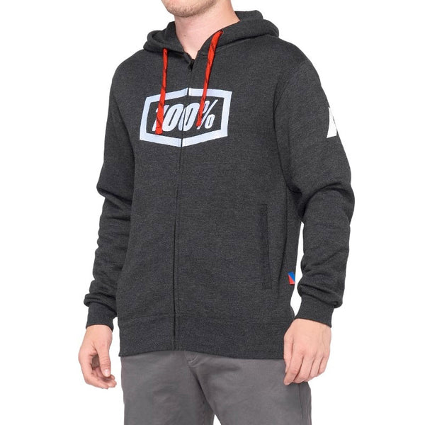 100% Syndicate Zip Hooded Sweatshirt