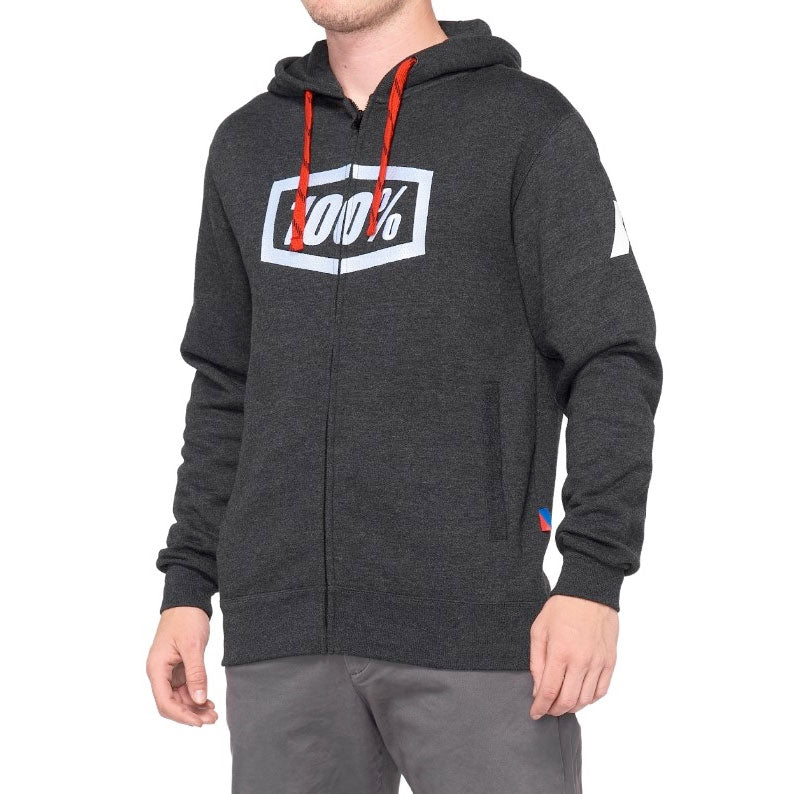 100% Syndicate Zip Hooded Sweatshirt