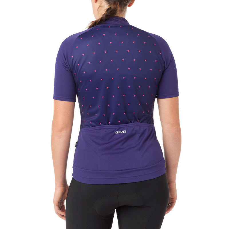 Giro Womens Chrono Sport Sublimated Jersey Ultraviolet Sharktooth