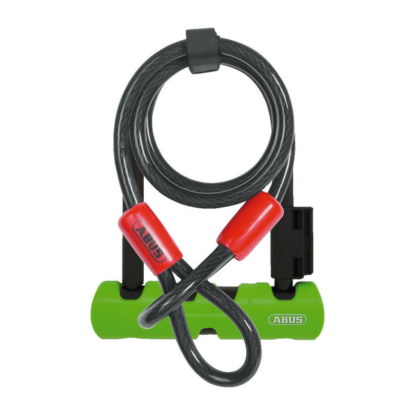 ABUS Ultra Mini 410 U-Bolt Lock + Cobra Cable