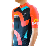 Bicycle Superstore Mens Cuore Jersey Coral