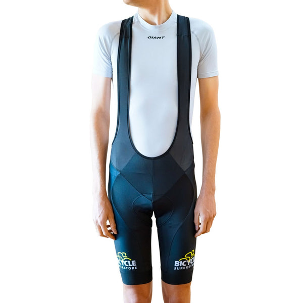 Bicycle Superstore Mens Cuore Bib Shorts Black