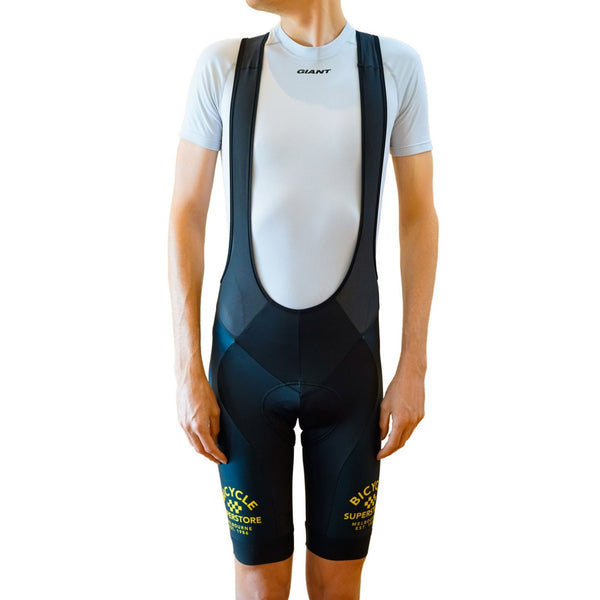 Bicycle Superstore Mens Cuore Bib Shorts Vintage Yellow