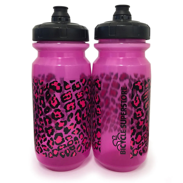 Bicycle Superstore PourFast DoubleSpring Bottle Pink (600ML)