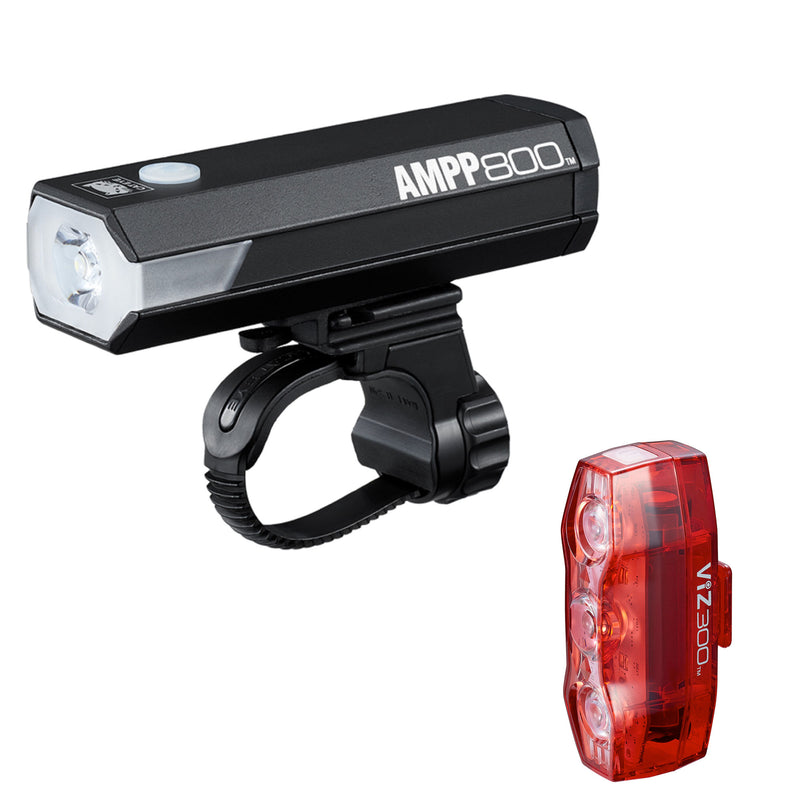 Cateye AMPP 800/ViZ 300 Light Set