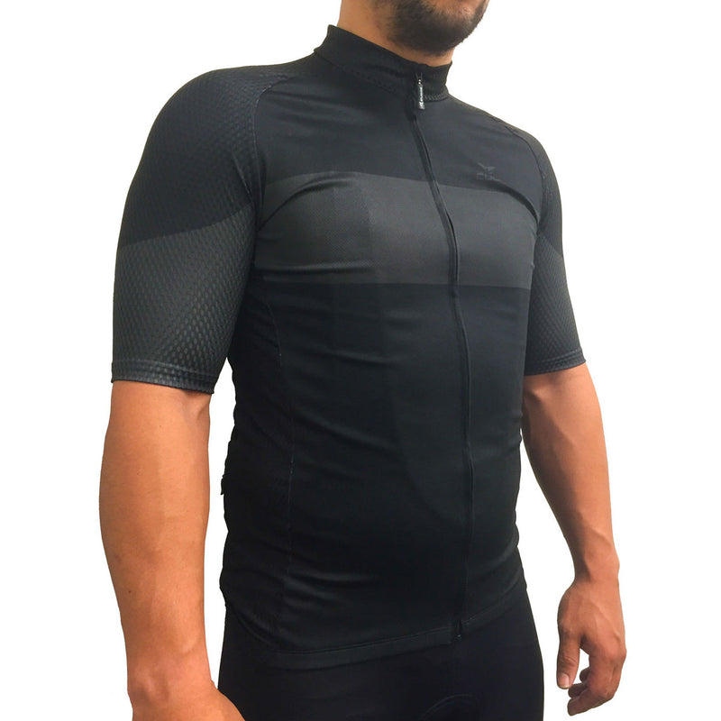 Cuore Mens Finisher Jersey Black/Grey