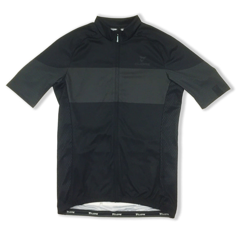 Cuore Mens Finisher Jersey Black/Grey