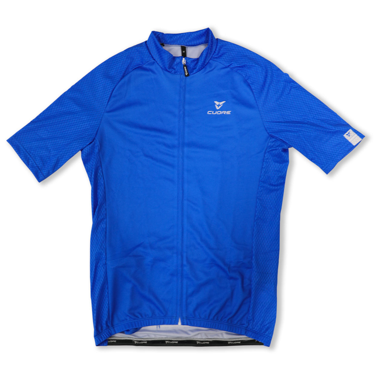 Cuore Mens Finisher Jersey Blue | Apparel Jerseys | Bicycle Superstore