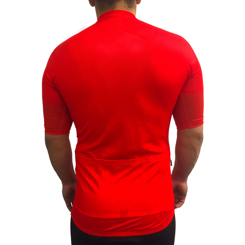 Cuore Mens Finisher Jersey Red