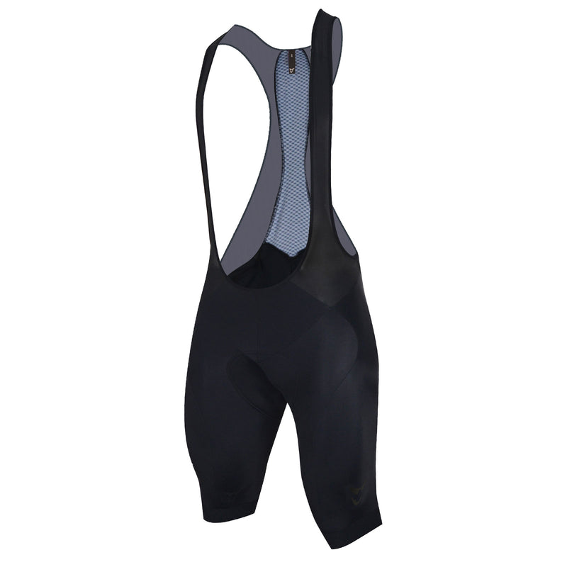 Cuore Mens Silver Bib Shorts