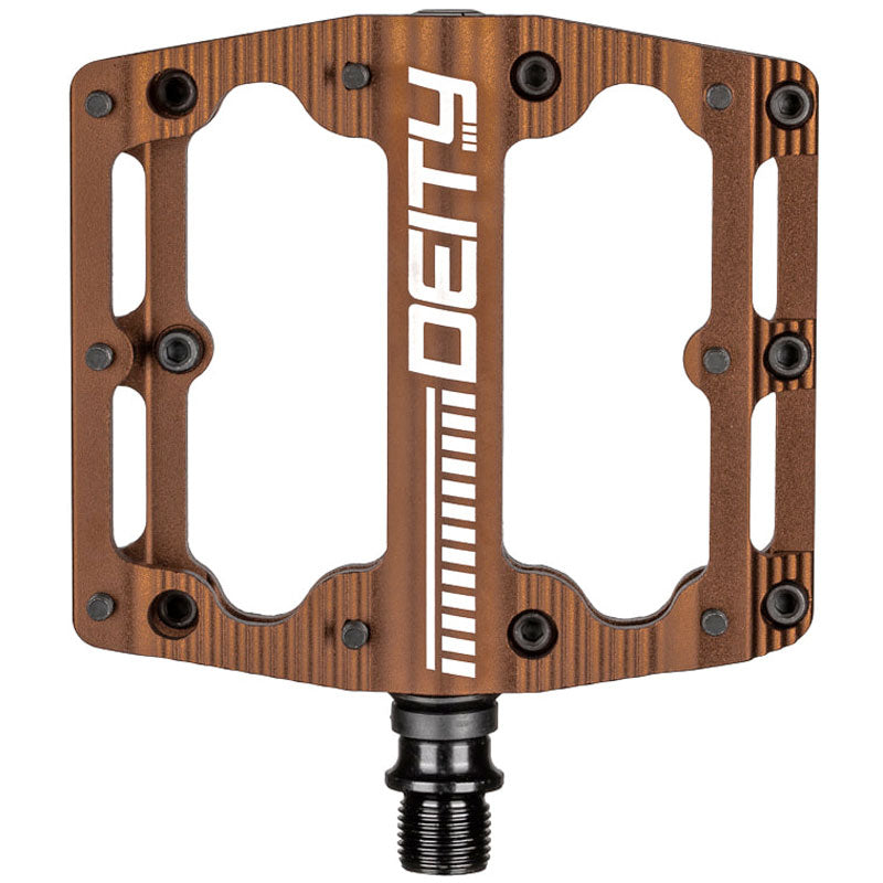 Deity Black Kat Pedals | Flat Mountain Bike Pedals | Bicycle