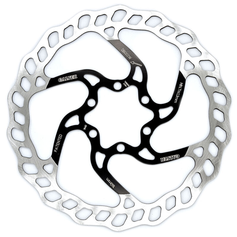 Galfer Wave 160mm 6 Bolt 1.8mm Disc Brake Rotor