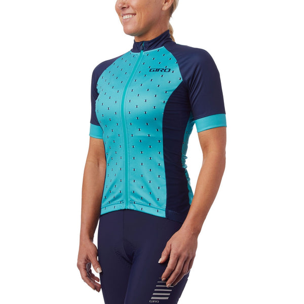 Giro Womens Chrono Sport Sublimated Jersey Glacier Crossfade