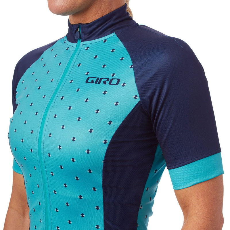 Giro Womens Chrono Sport Sublimated Jersey Glacier Crossfade