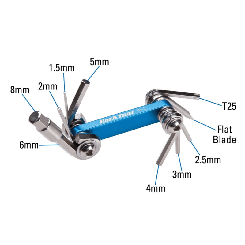 Park Tool I-Beam Mini Fold Up w/ Hex/Torx/Screw (IB-2)