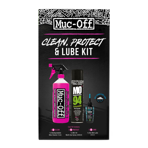 Muc-Off Clean, Protect, Wet Lube Bundle