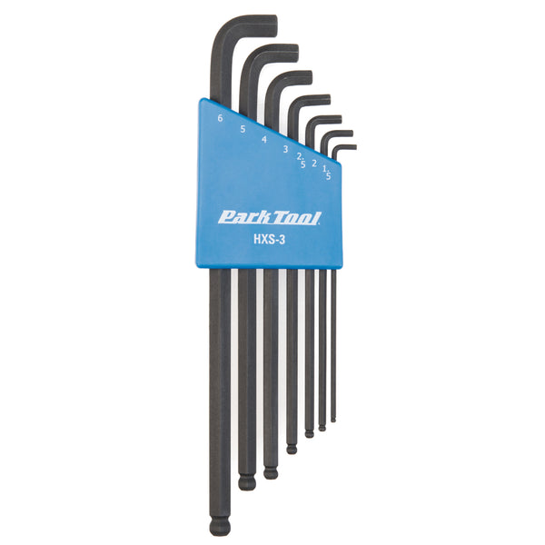 Park Tool L-Shaped Hex Wrench Set Stubby (HXS-3)