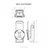 Quad Lock Belt/Utility/Backpack/Belt Clip
