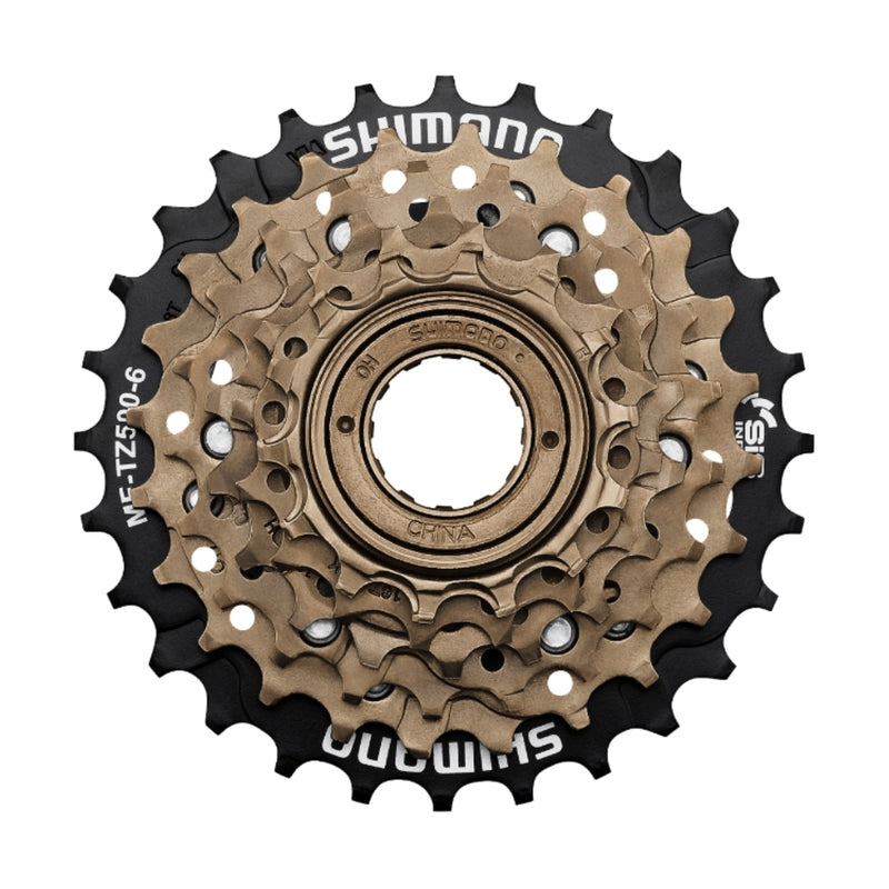 Shimano TZ500 14-28 6 Speed Multiple Freewheel Cassette